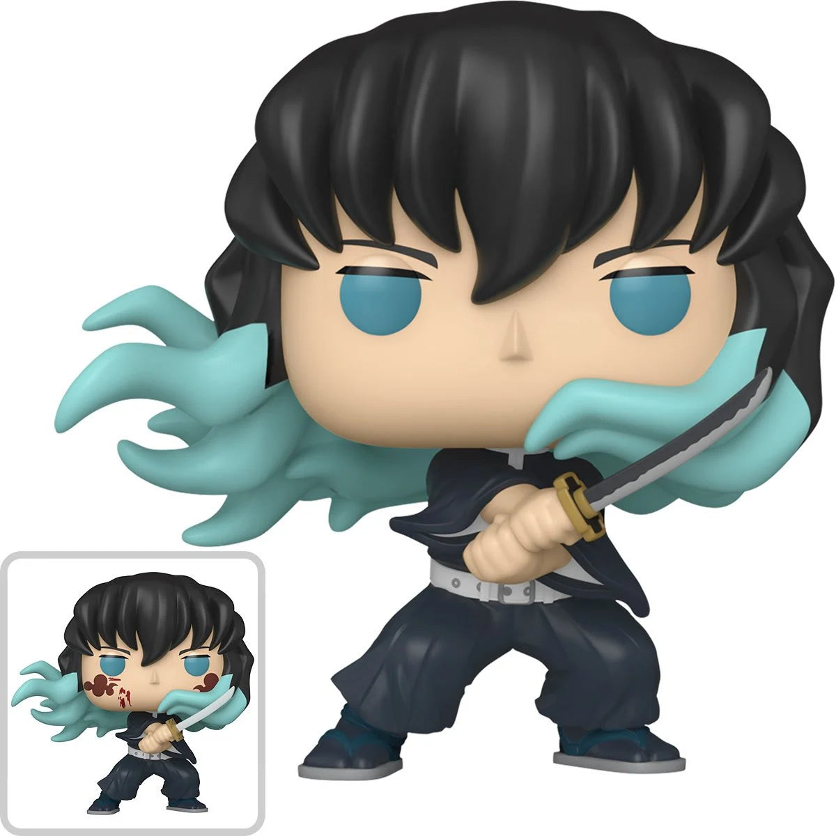 Funko POP! Animation Demon Slayer 1853 Muichiro Tokito (Attack) with Chance of CHASE