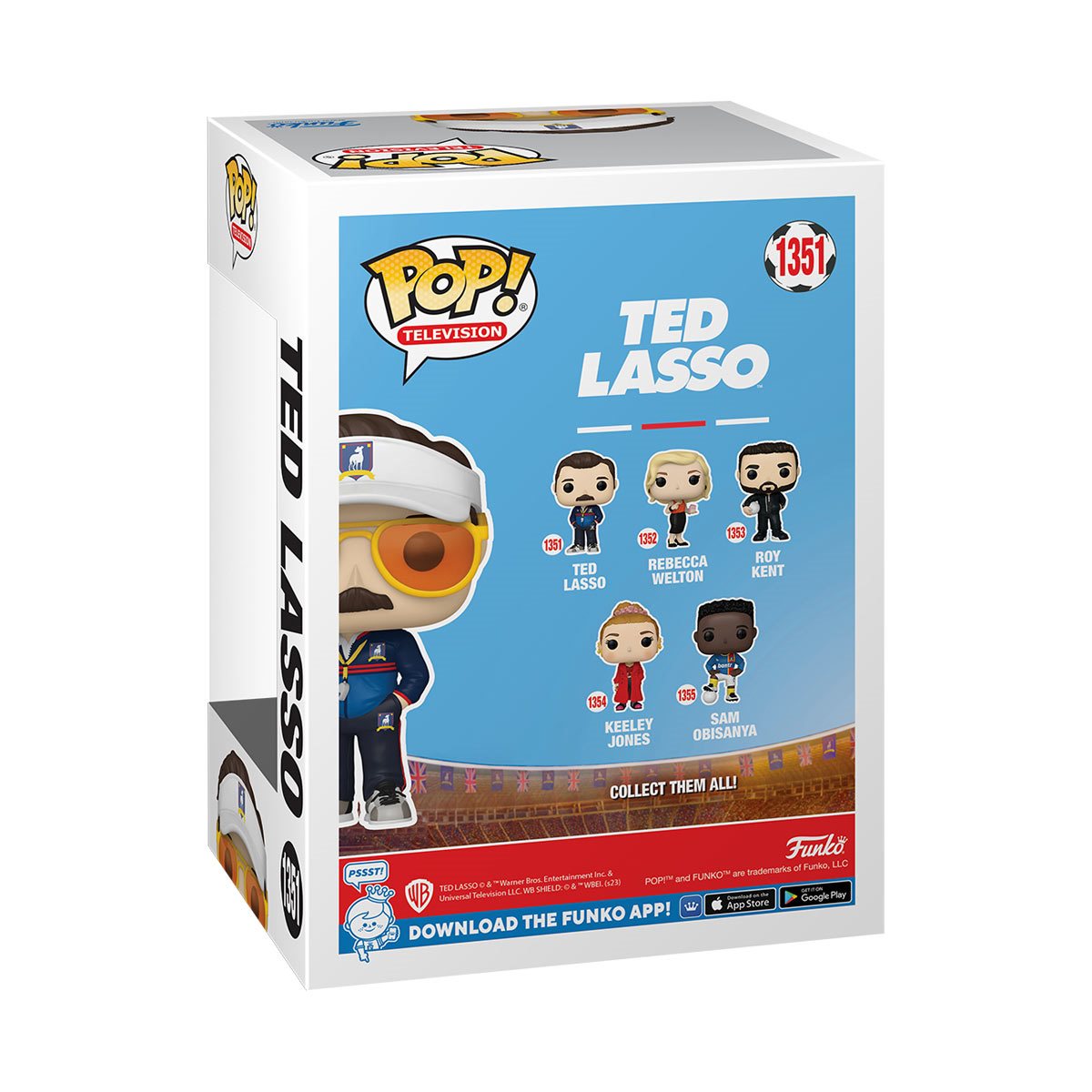 Funko POP! TV Apple+ Ted Lasso 1351 Ted Lasso (Coach's Outfit) Common and CHASE