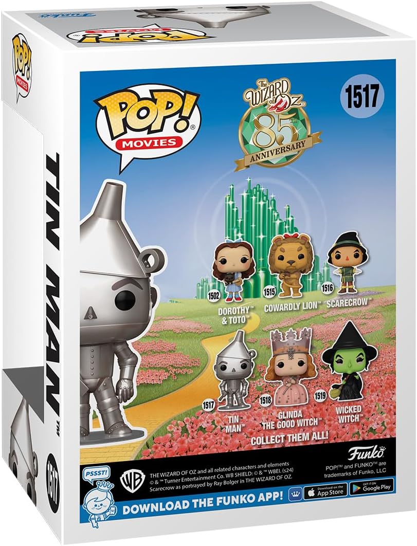 Funko POP! Movies The Wizard of Oz 1517 Tin Man 85th Anniversary