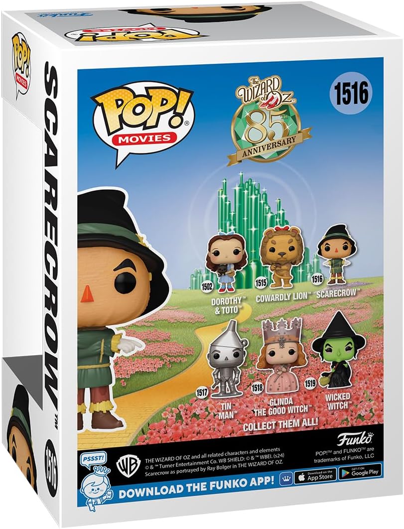 Funko POP! Movies The Wizard of Oz 1516 Scarecrow 85th Anniversary