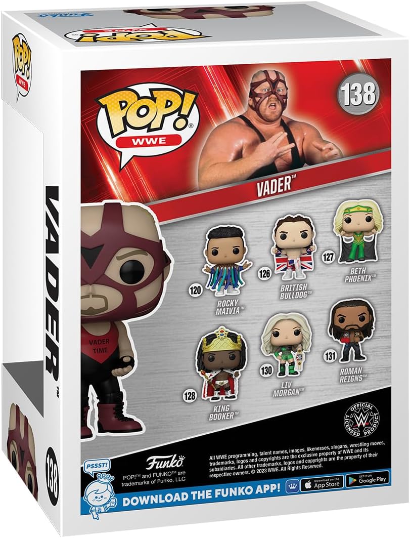 Funko POP! WWE 138 Vader (Masked)