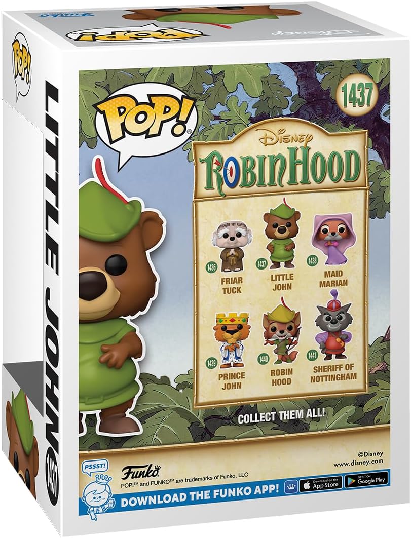 Funko POP! Disney Animated Robin Hood 1437 Little John
