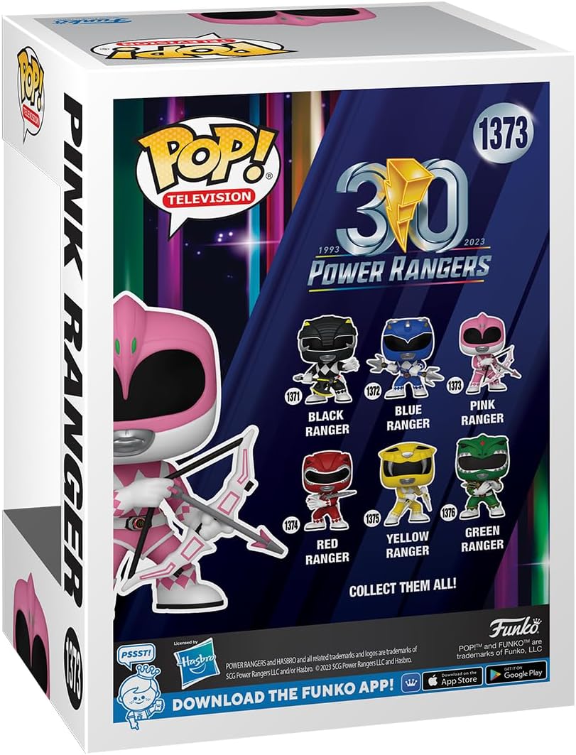 Funko POP! TV Mighty Morphin Power Rangers 1373 Pink Ranger 30th Anniversary