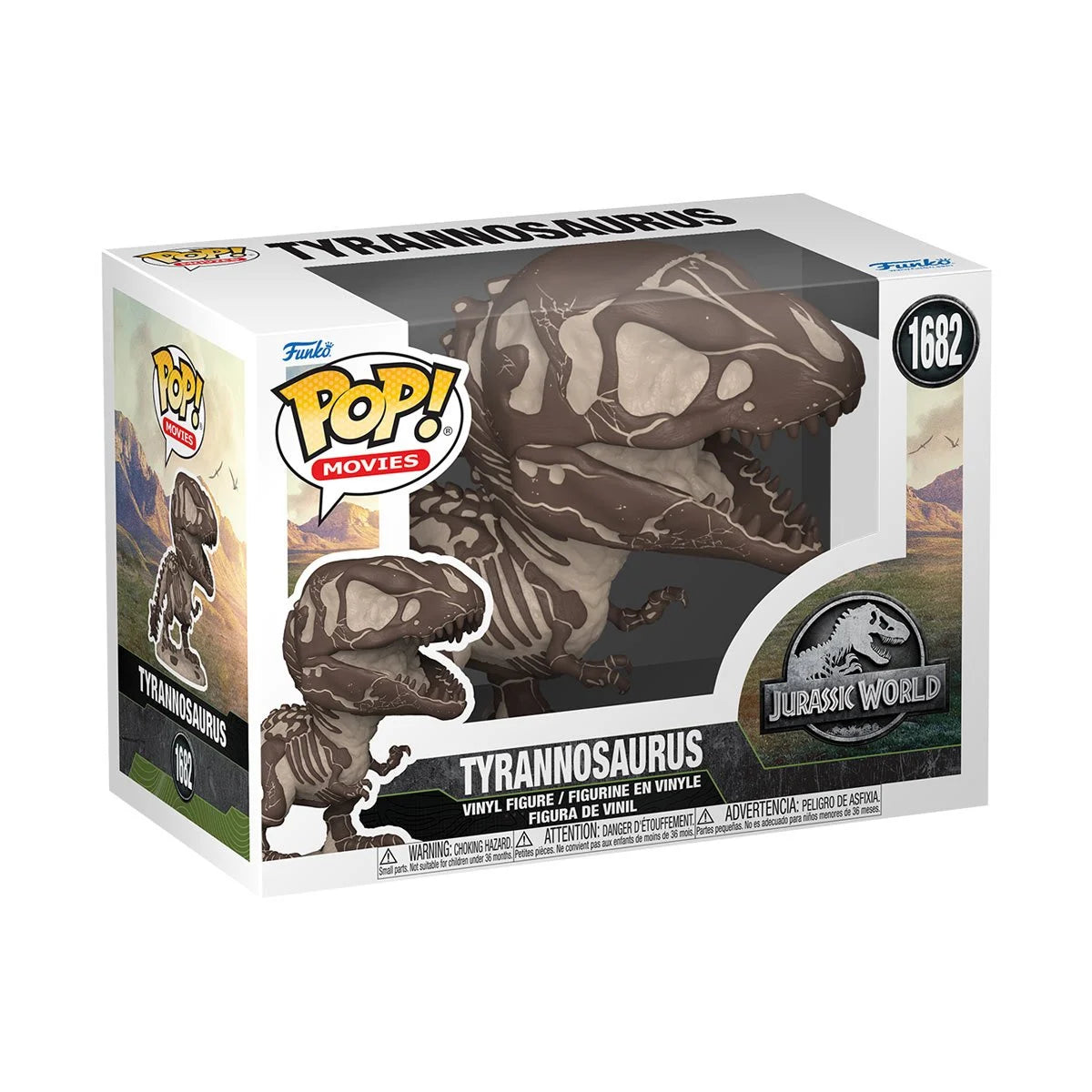 Funko POP! Movies Horror Jurassic Park 1682 Tyrannosaurus (Fossil)