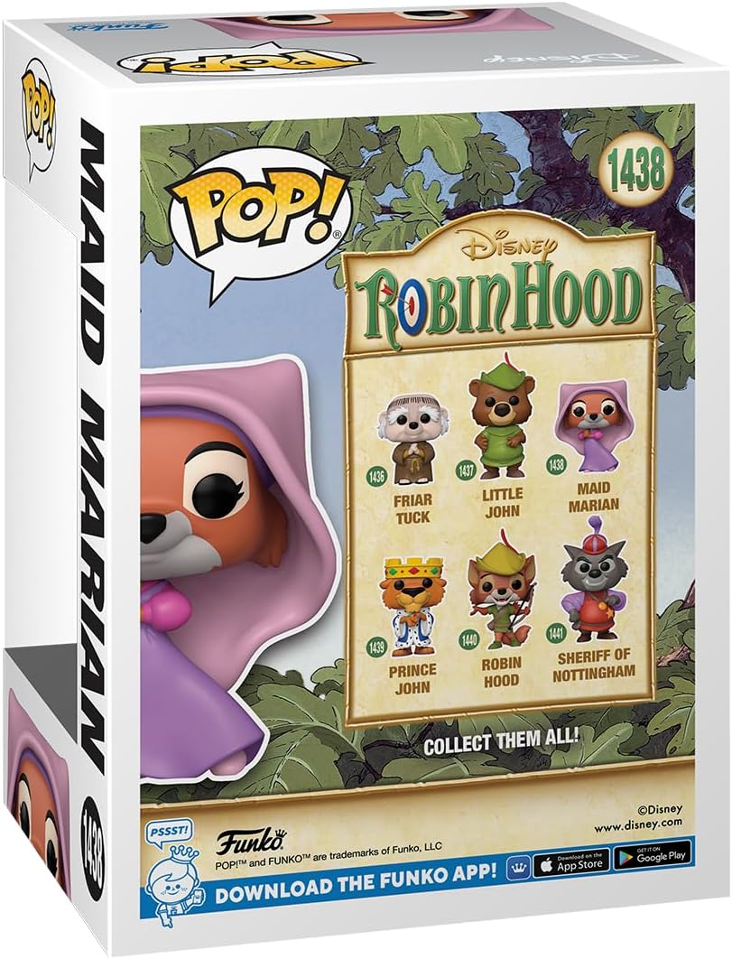 Funko POP! Disney Animated Robin Hood 1438 Maid Marian