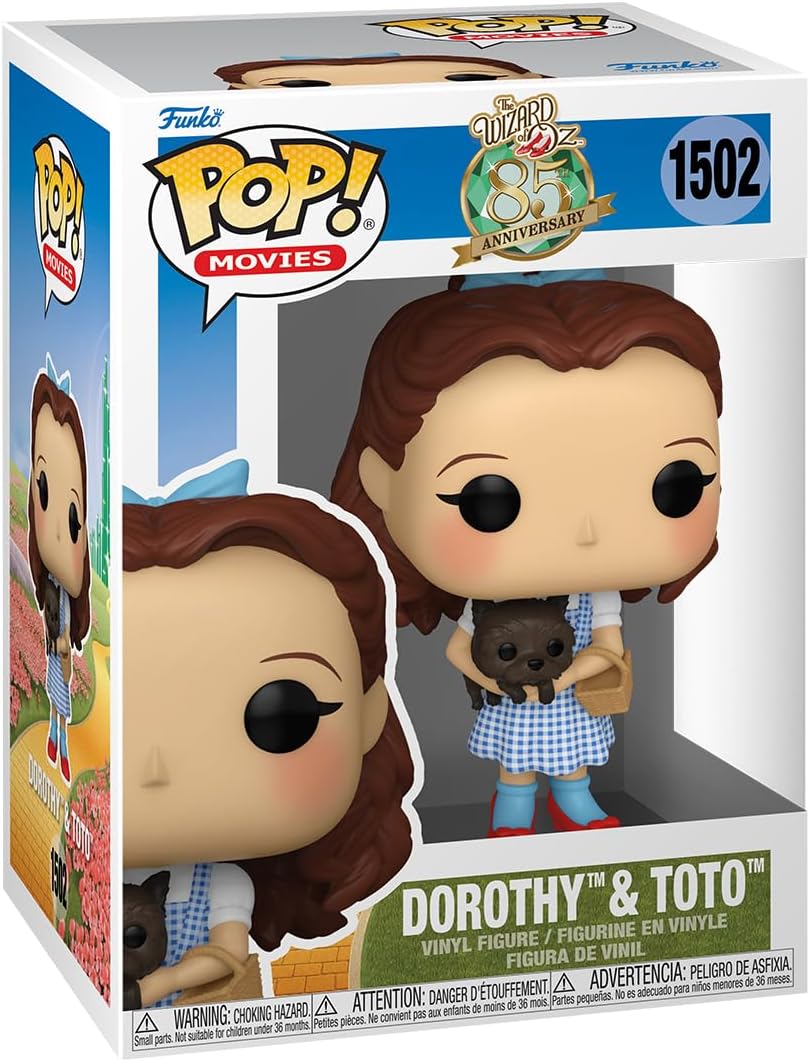 Funko POP! Movies The Wizard of Oz 1502 Dorothy & Toto 85th Anniversary