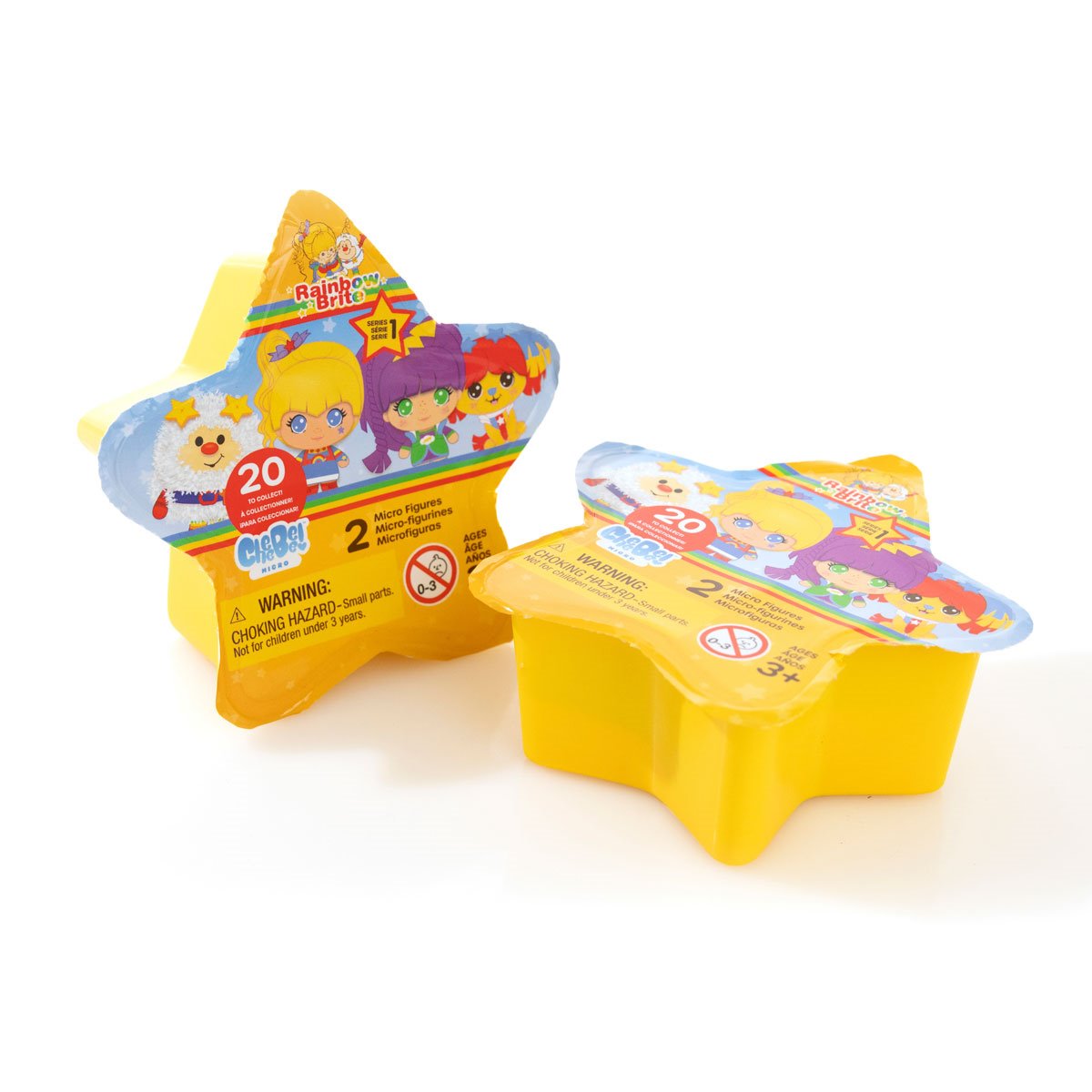 The Loyal Subjects Rainbow Brite 1 1/2-Inch Cheebee Mini-Figures, Blind Box with chance for Chase