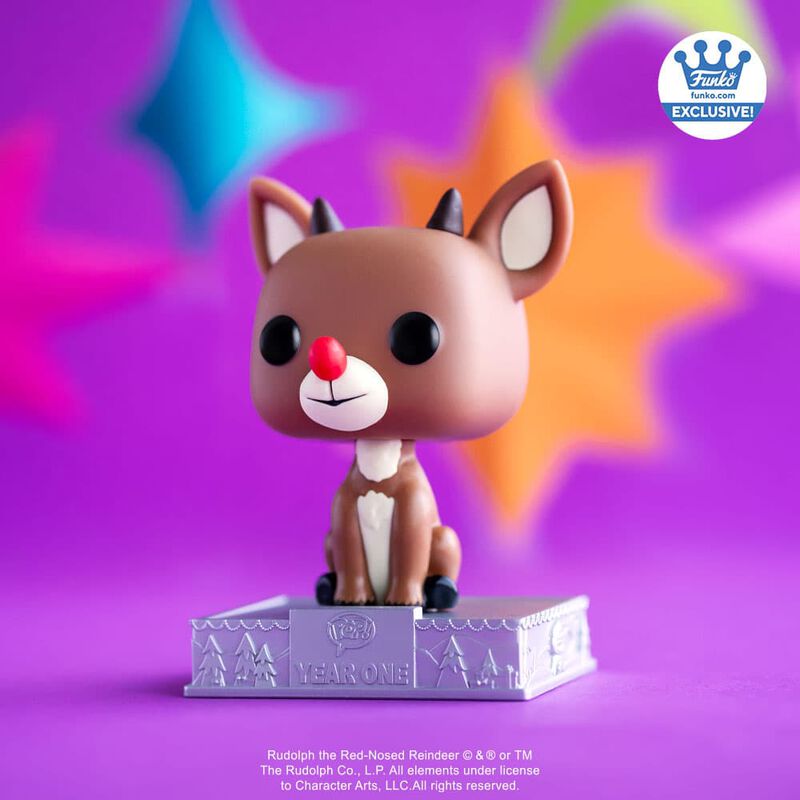Funko POP! Classics Holiday Christmas Rudolph 03C Rudolph the Red-Nosed Reindeer 25th Anniversary Funko Shop Exclusive