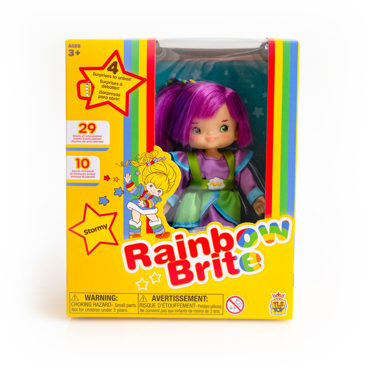 The Loyal Subjects Rainbow Brite 5 1/2-Inch Stormy Fashion Doll