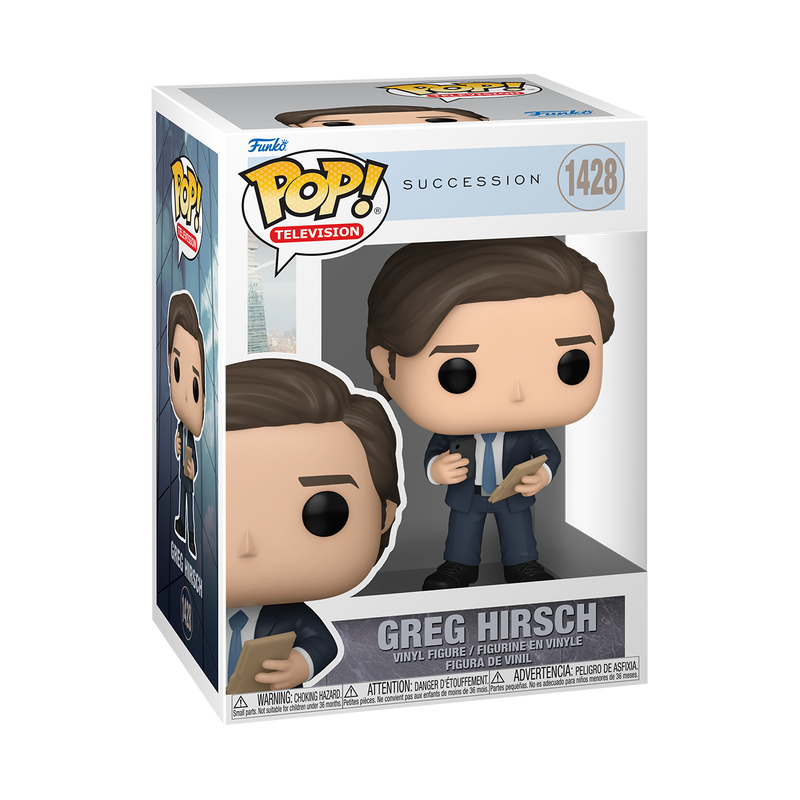 Funko POP! TV Succession 1428 Greg Hirsch