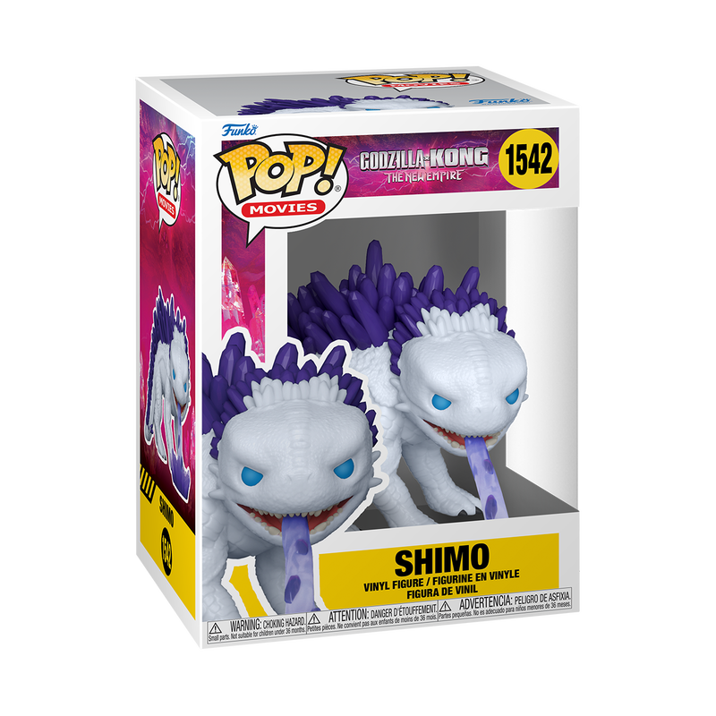 Funko POP! Movies Horror Godzilla x Kong The New Empire 1542 Shimo with Ice-Ray