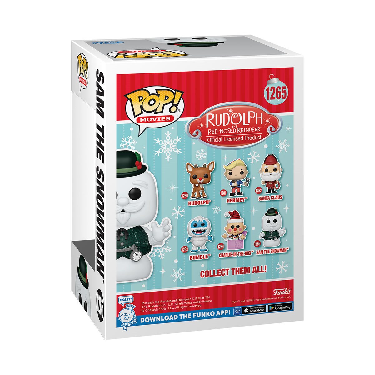 Funko POP! Movies Rudolph The Red-Nosed Reindeer 1265 Sam the Snowman