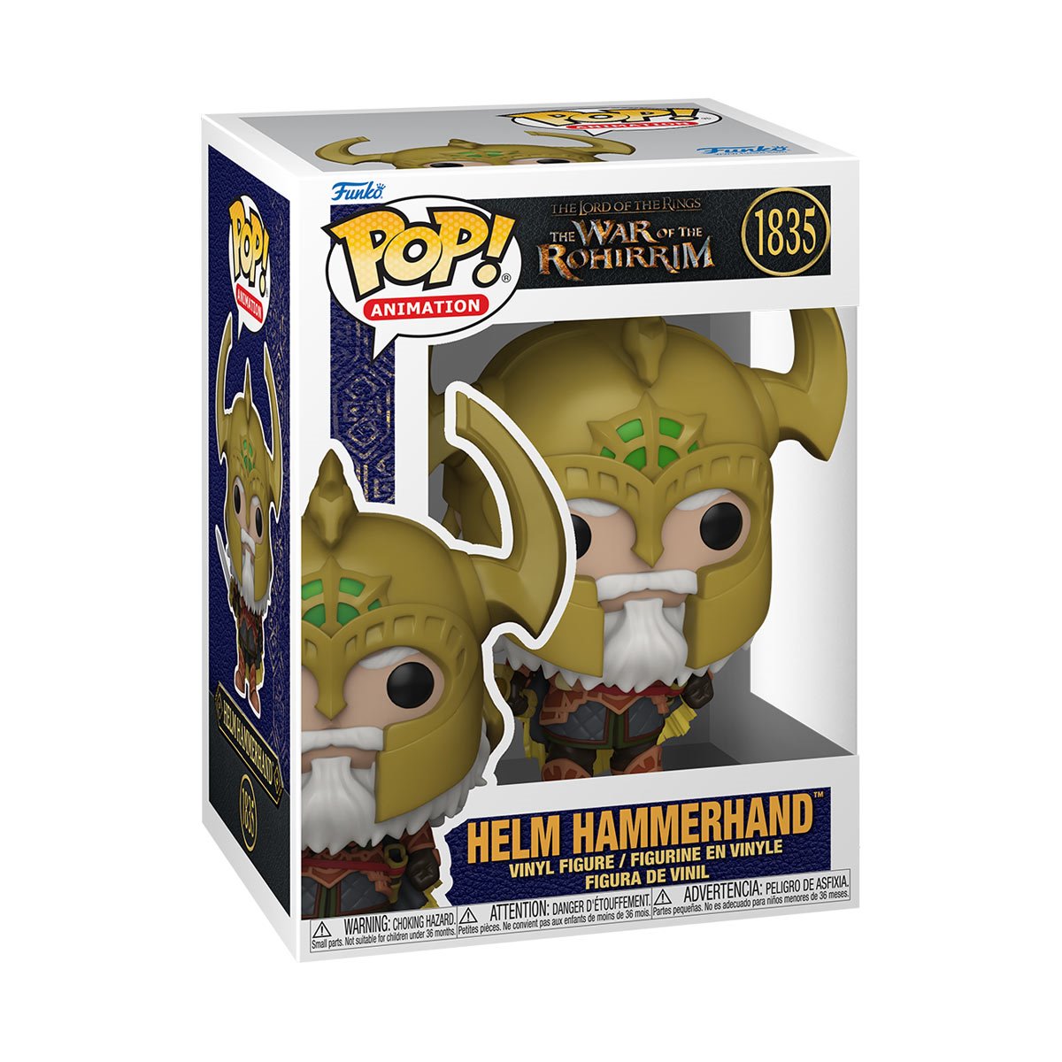 Funko POP! Movies Animation The Lord of the Rings: The War of the Rohirrim 1835 Helm Hammerhand