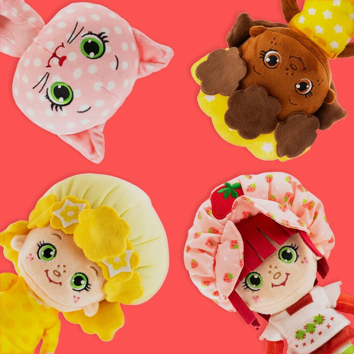 The Loyal Subjects Strawberry Shortcake's Custard the Cat 8-Inch Plush Doll