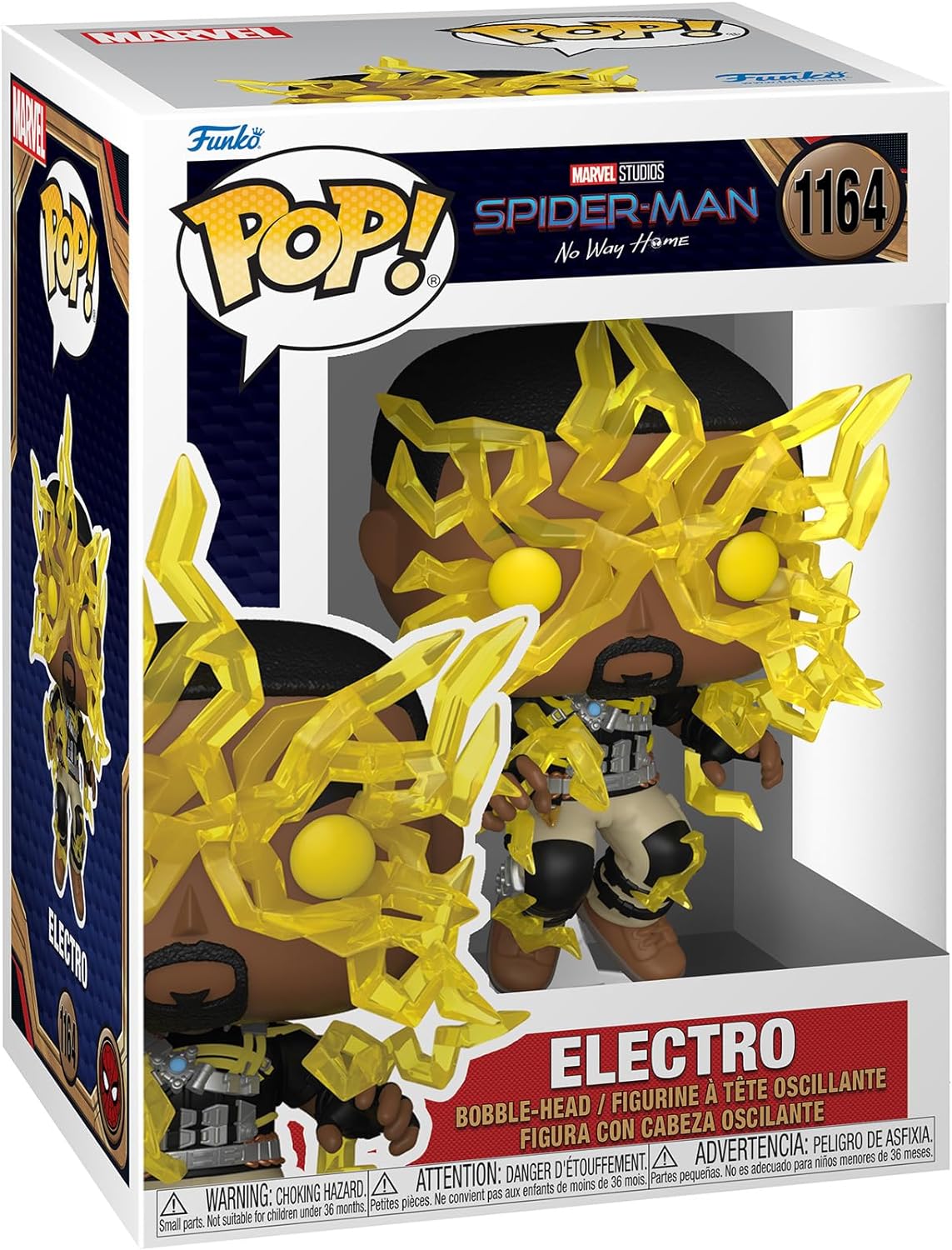 Funko POP! Marvel Movies Spider-Man No Way Home 1164 Electro in Finale Suit