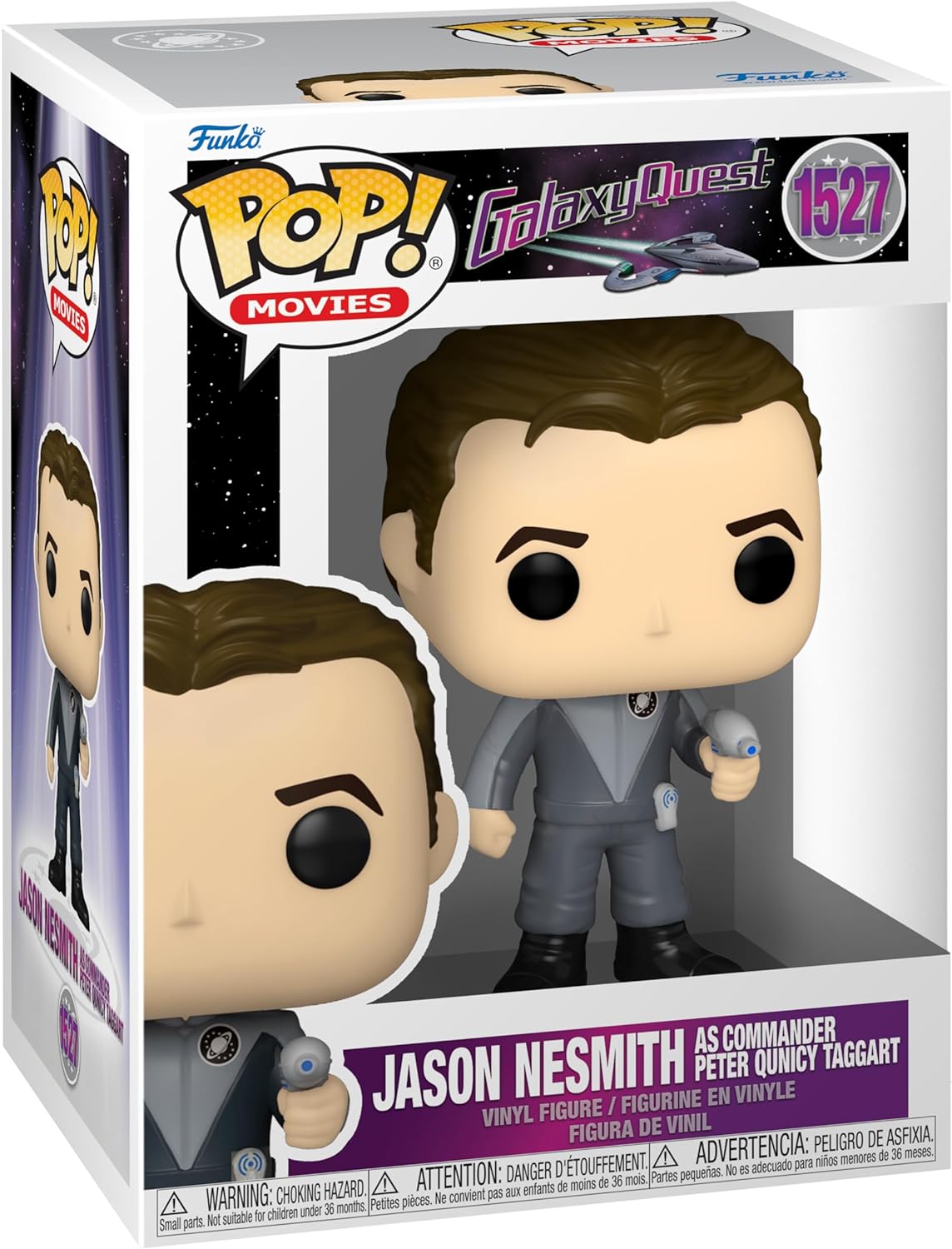 Funko POP! Movies Galaxy Quest 1527 Jason Nesmith as Commander Peter Quincy Taggart