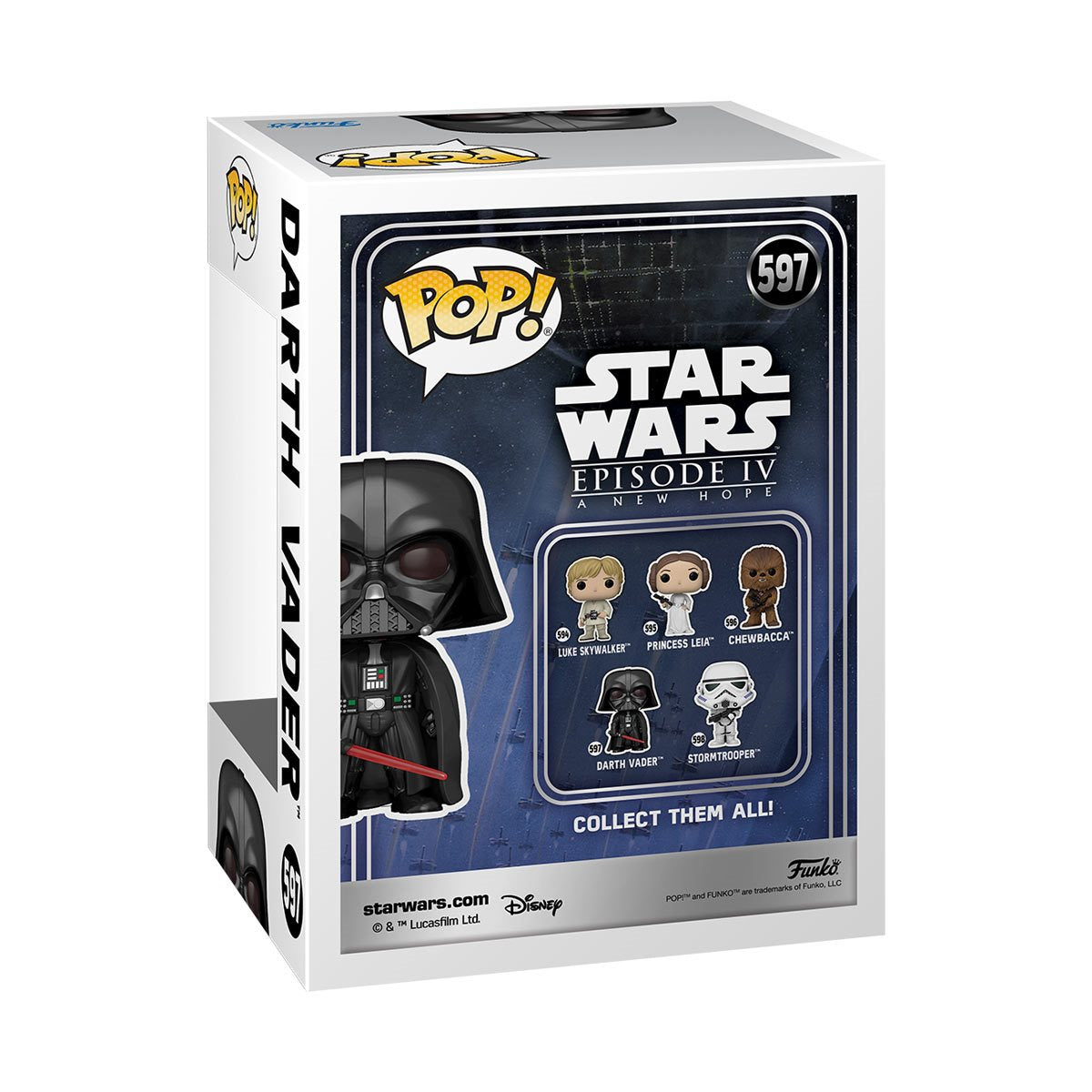 Funko POP! Star Wars A New Hope 597 Darth Vader