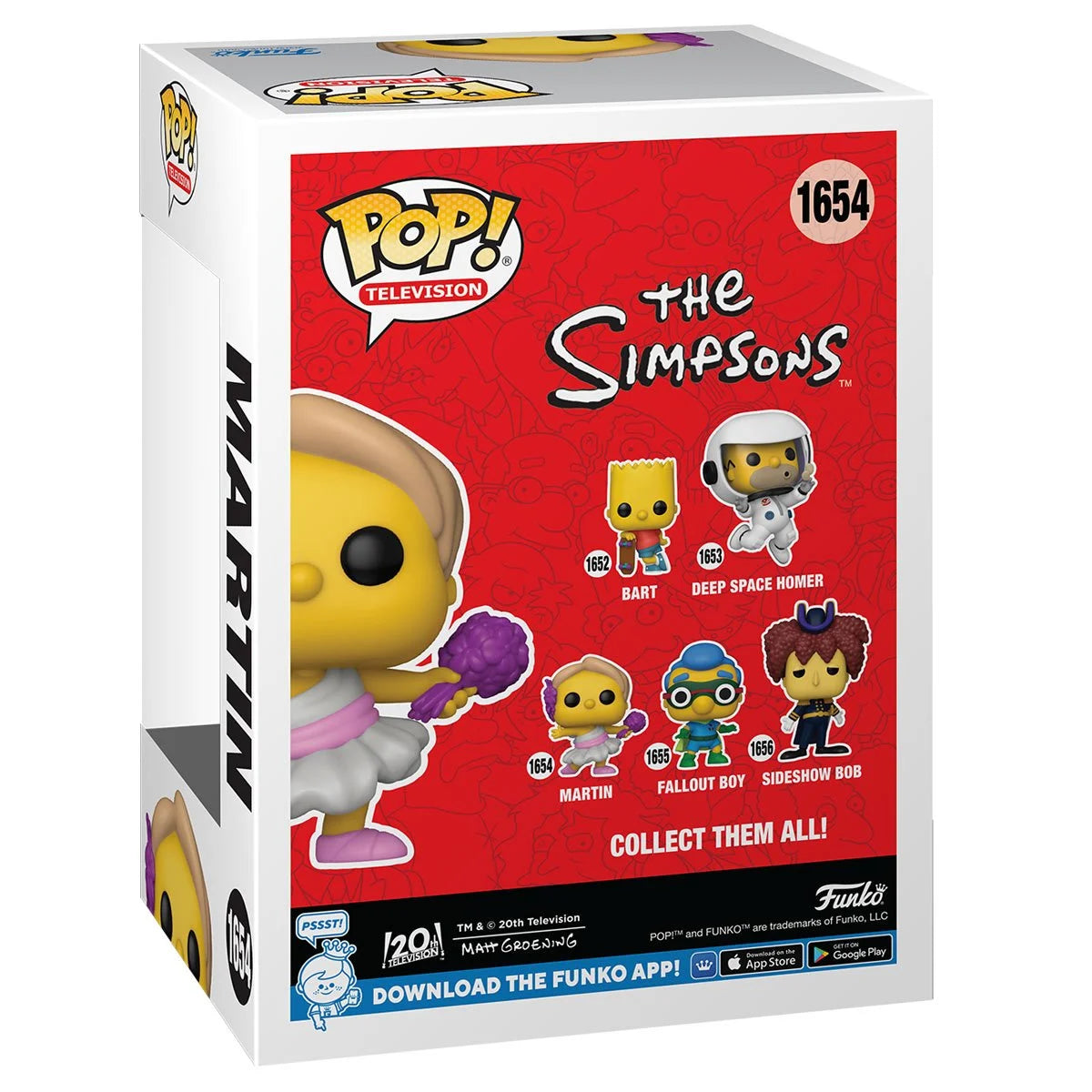 Funko POP! TV Animation The Simpsons 1654 Martin Prince as Calliope