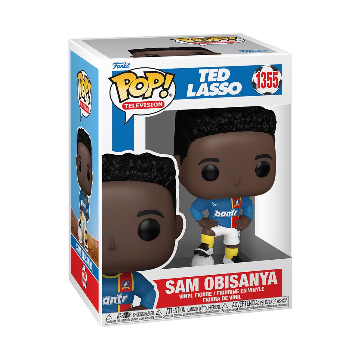 Funko POP! TV Apple+ Ted Lasso 1355 Sam Obisanya