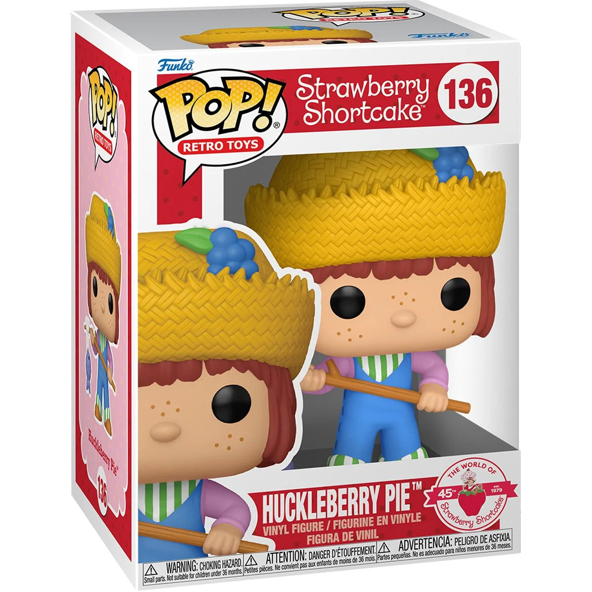 Funko POP! Retro Toys Strawberry Shortcake 136 Huckleberry Pie