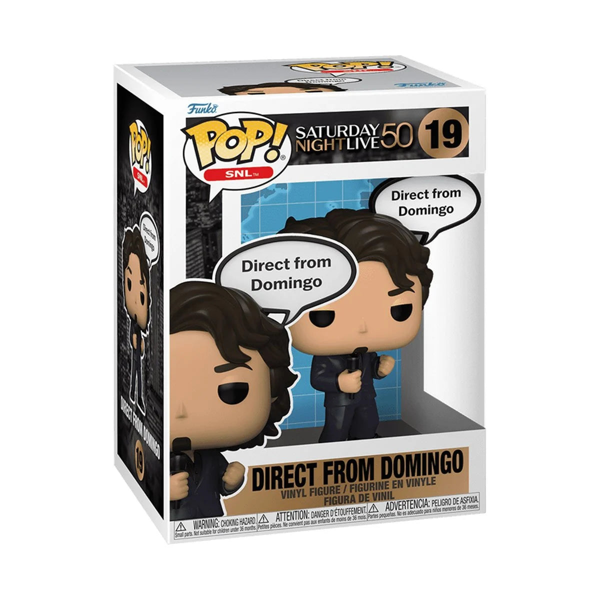 Funko POP! TV Saturday Night Live (SNL) 19 Domingo Dialogue Bubble "Direct from Domingo" POP! Sayings