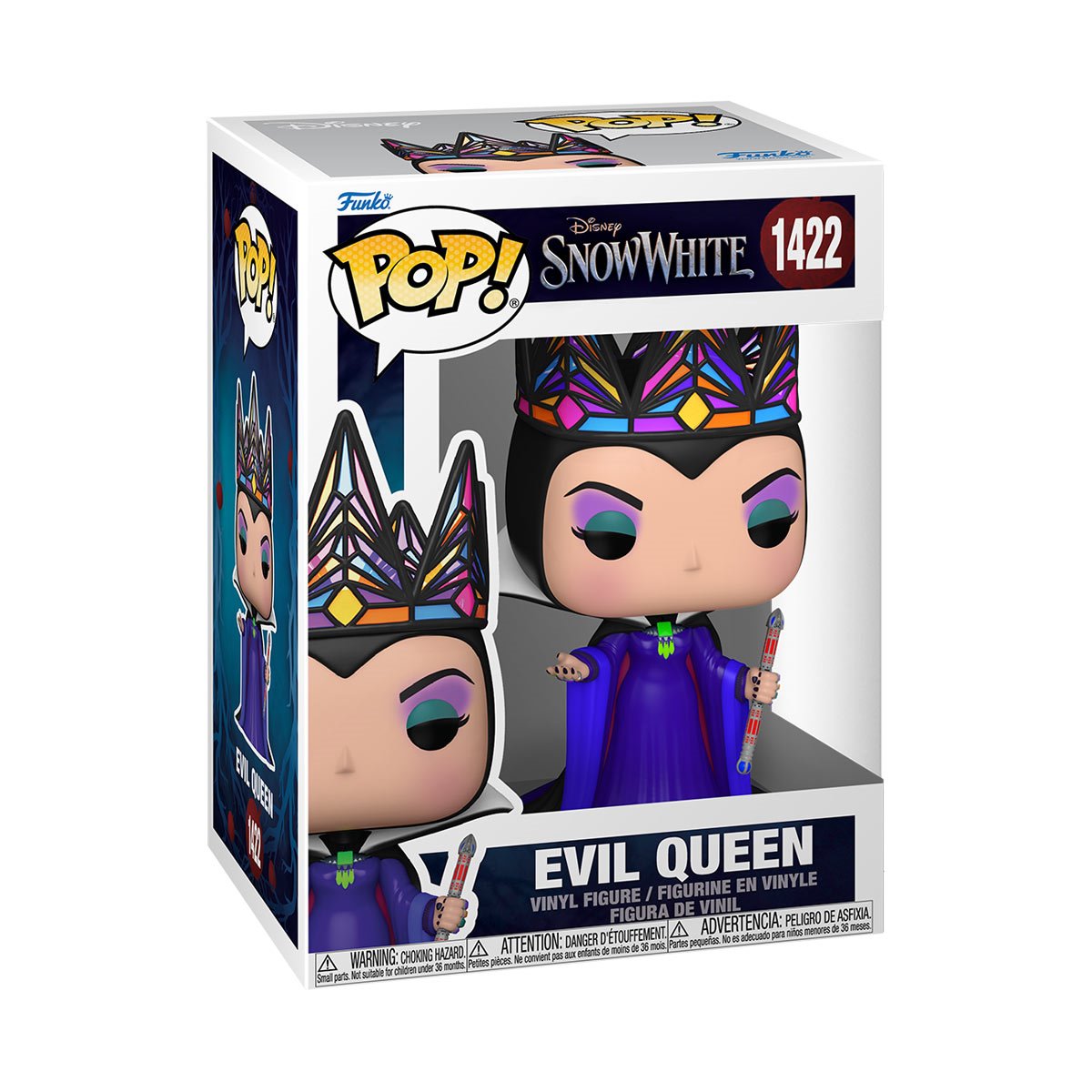 Funko POP! Disney Snow White and the Seven Dwarfs Live Action 1422 Evil Queen with Wand