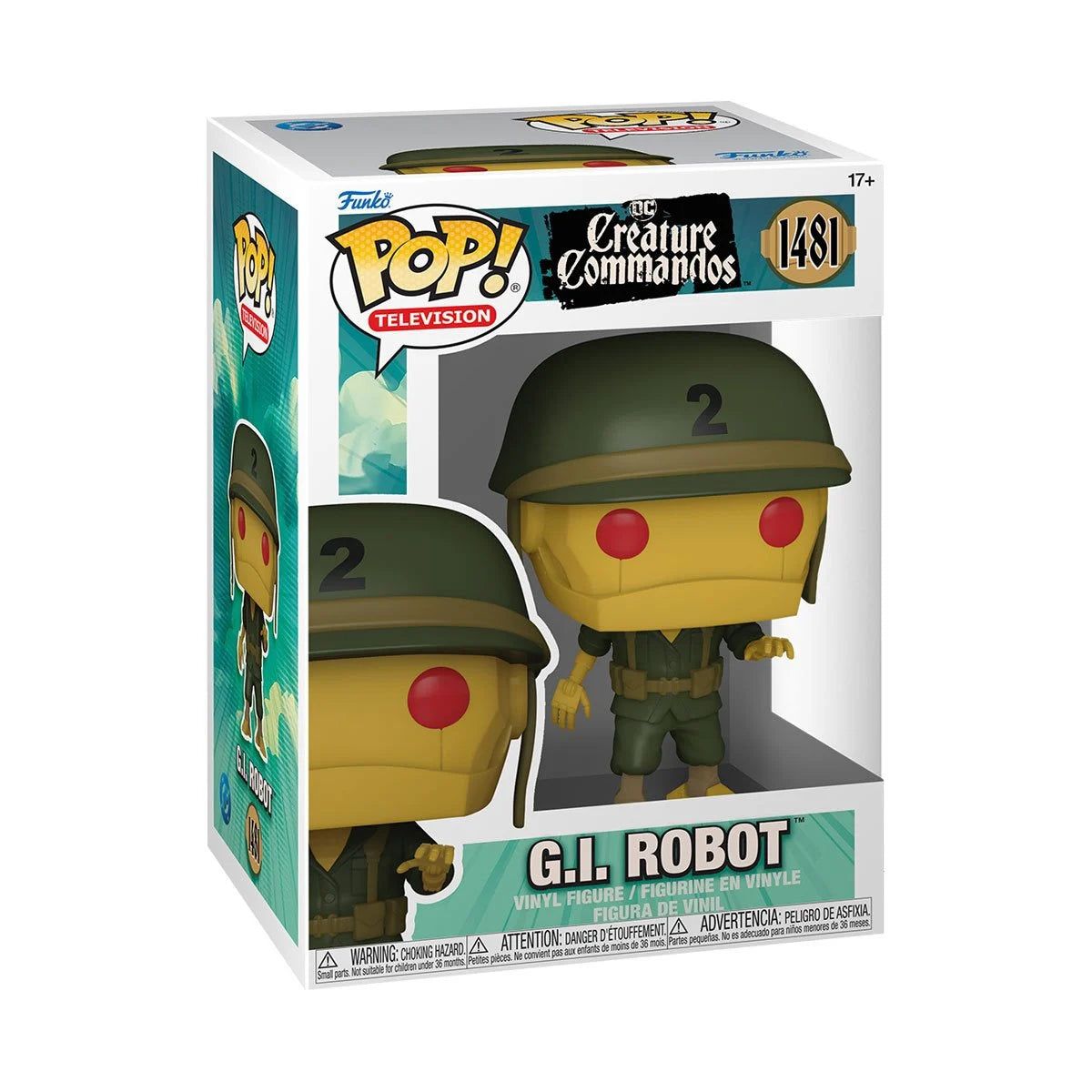 Funko POP! DC Heroes TV Creature Commandos 1481 G.I. Robot