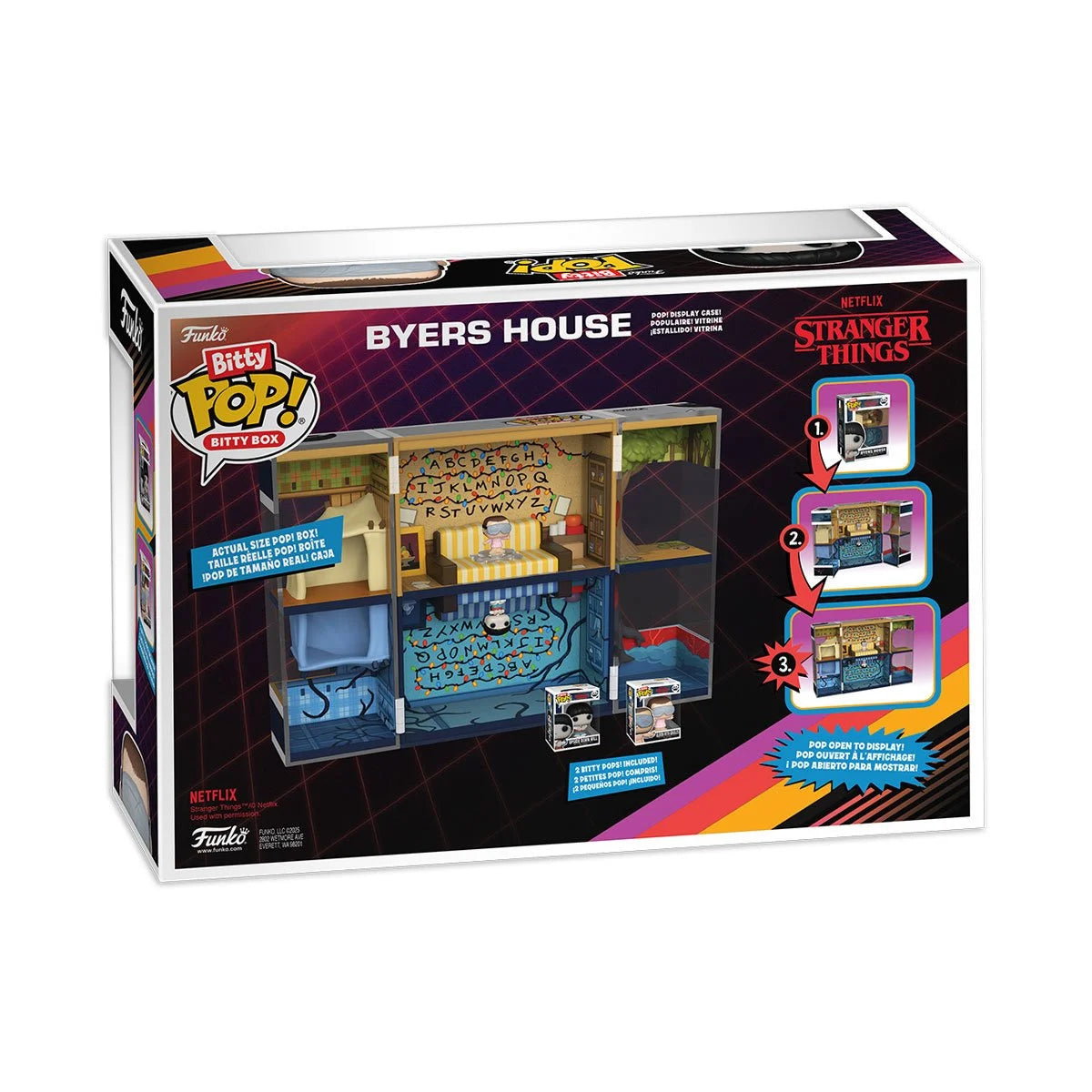 Funko Bitty POP! Bitty Box Stranger Things Byers House Playset