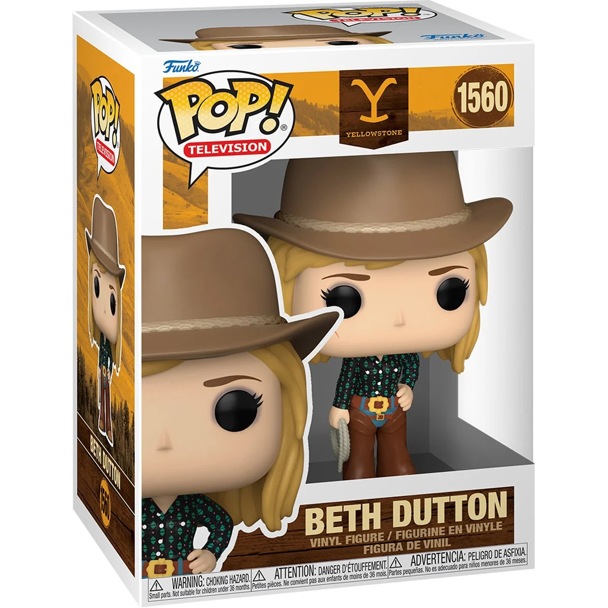 Funko POP! TV Yellowstone 1560 Beth Dutton with Rope