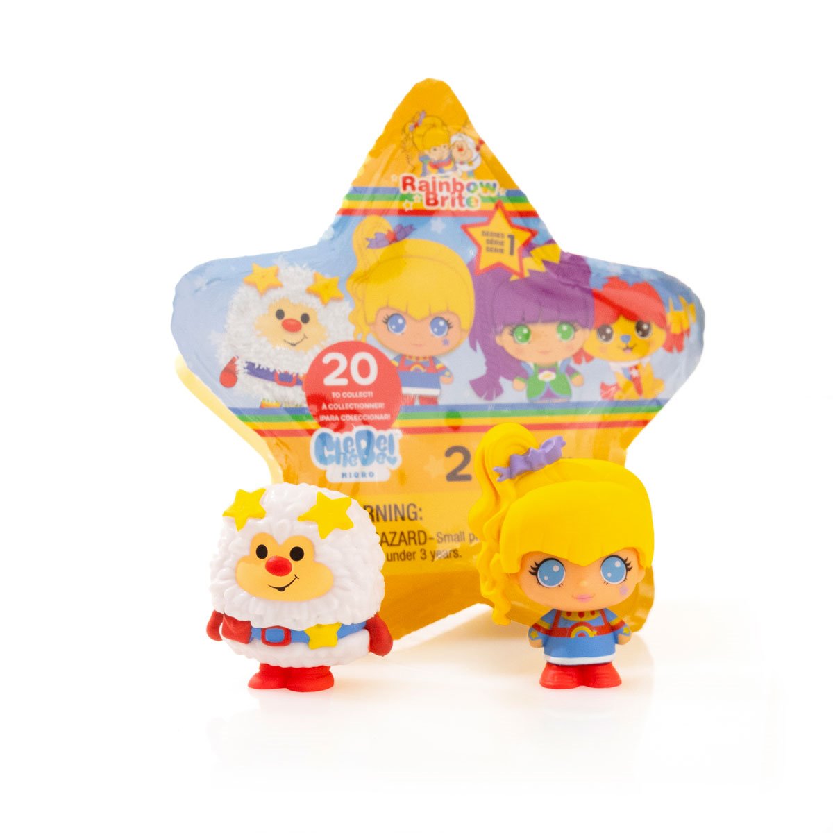The Loyal Subjects Rainbow Brite 1 1/2-Inch Cheebee Mini-Figures, Blind Box with chance for Chase