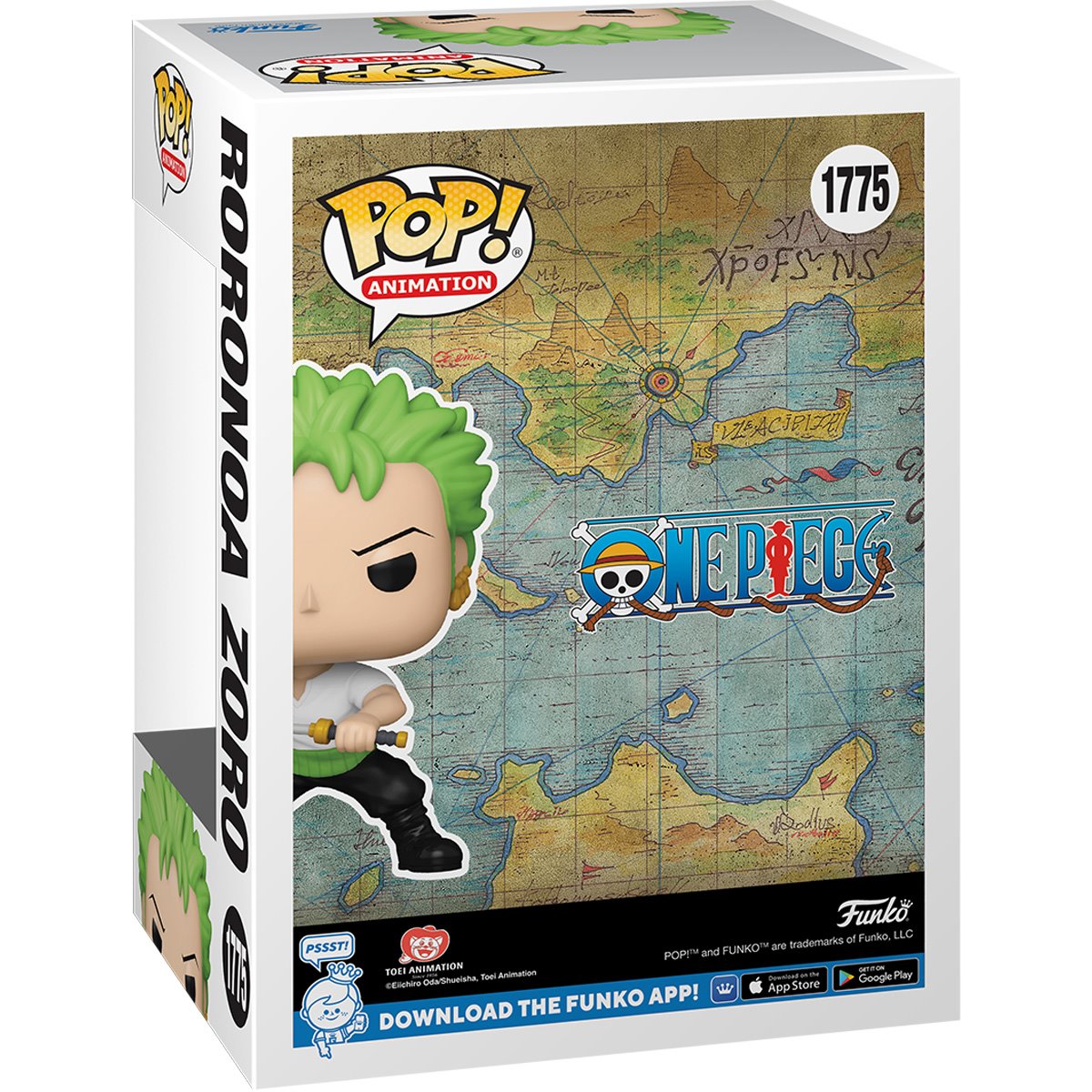 Funko POP! Animation One Piece 1775 Roronoa Zoa with Chance of CHASE