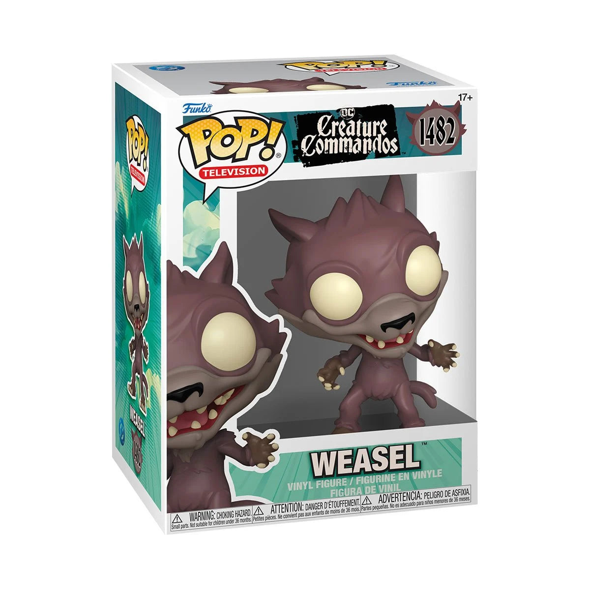Funko POP! DC Heroes TV Creature Commandos 1482 Weasel
