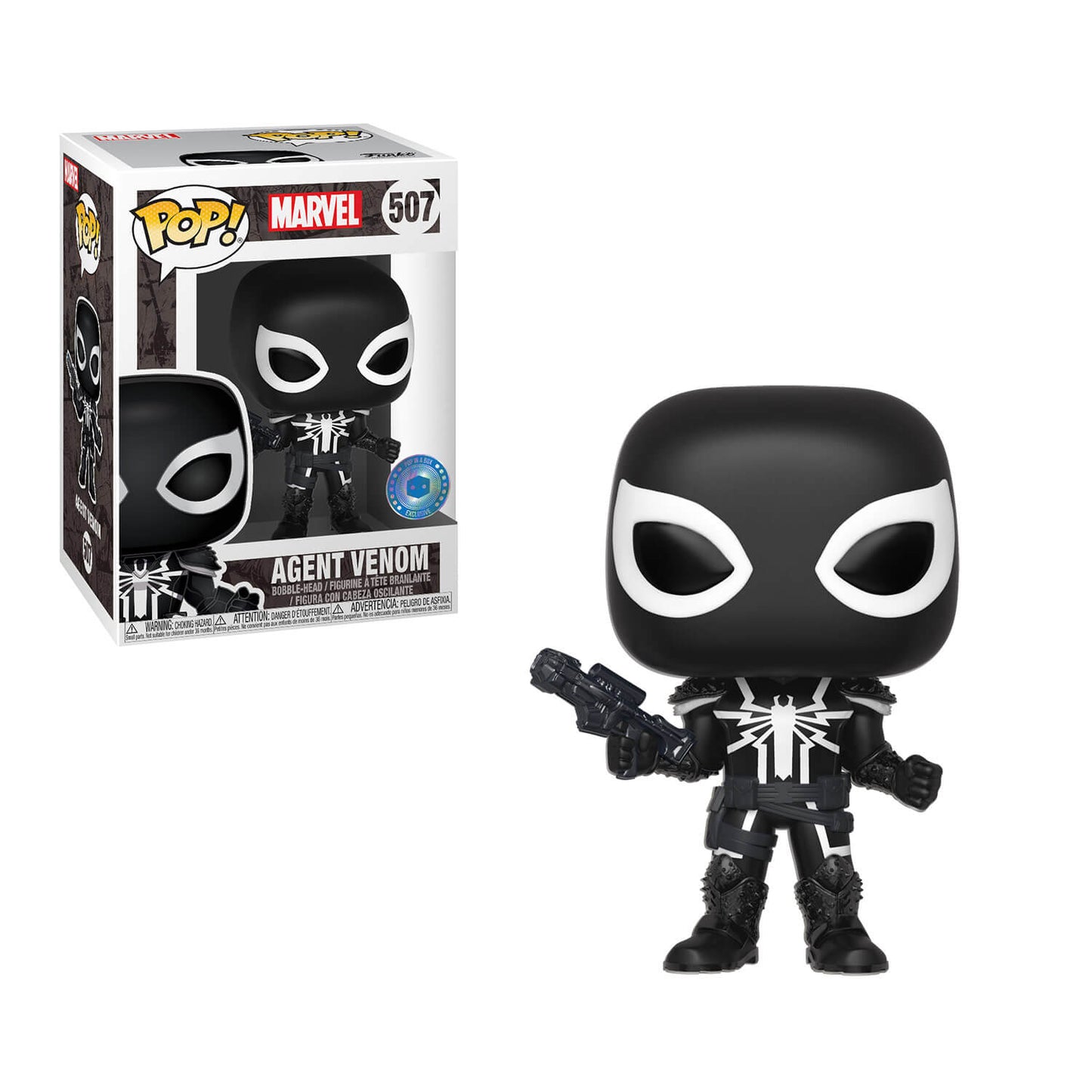 Funko POP! Marvel Venom 507 Agent Venom Pop in a Box Exclusive