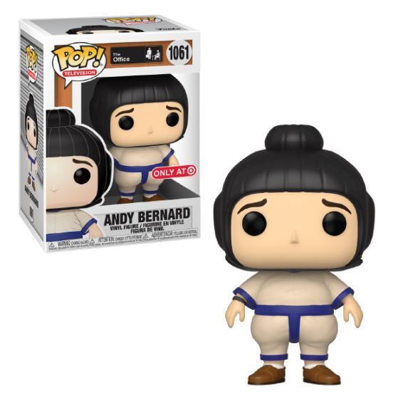 Funko POP! TV The Office 1061 Andy Bernard (Sumo Suit) Target Exclusive