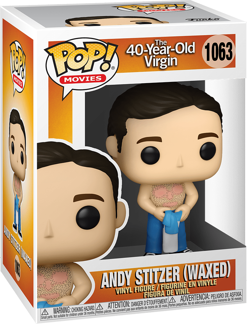 Funko POP! Movies The 40 Year-Old Virgin 1063 Andy Stitzer Waxed