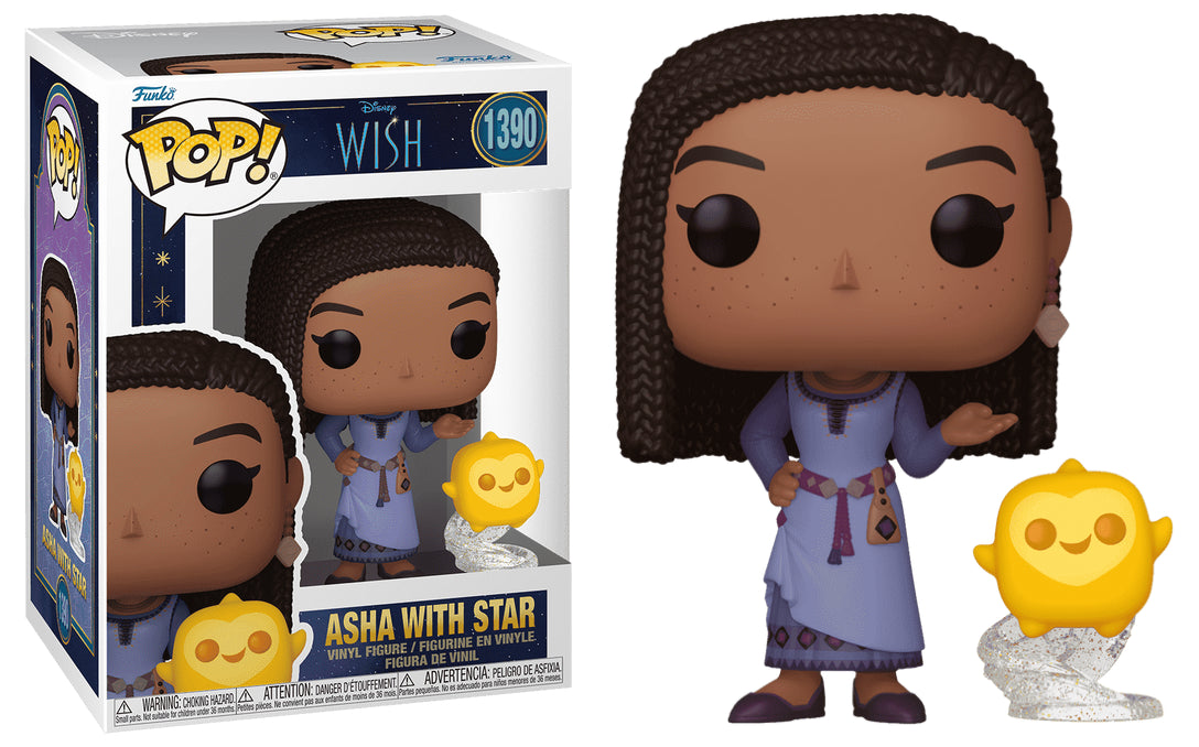 Funko POP! Disney Wish 1390 Asha with Star