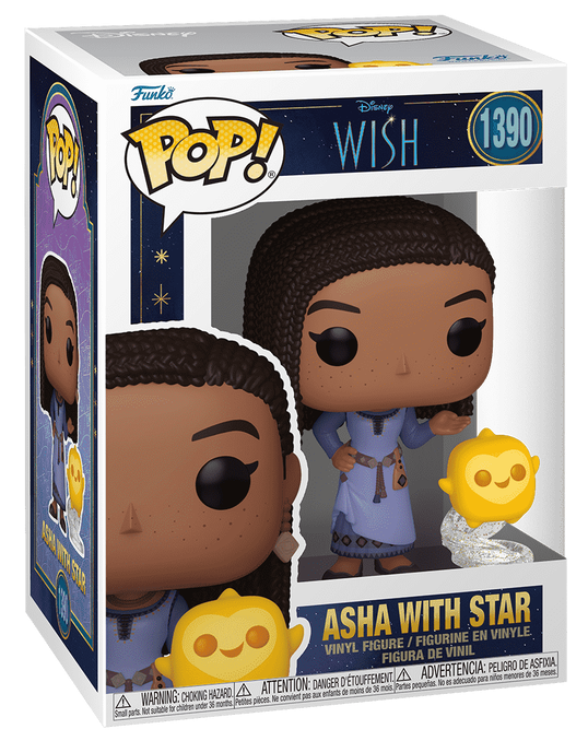 Funko POP! Disney Wish 1390 Asha with Star