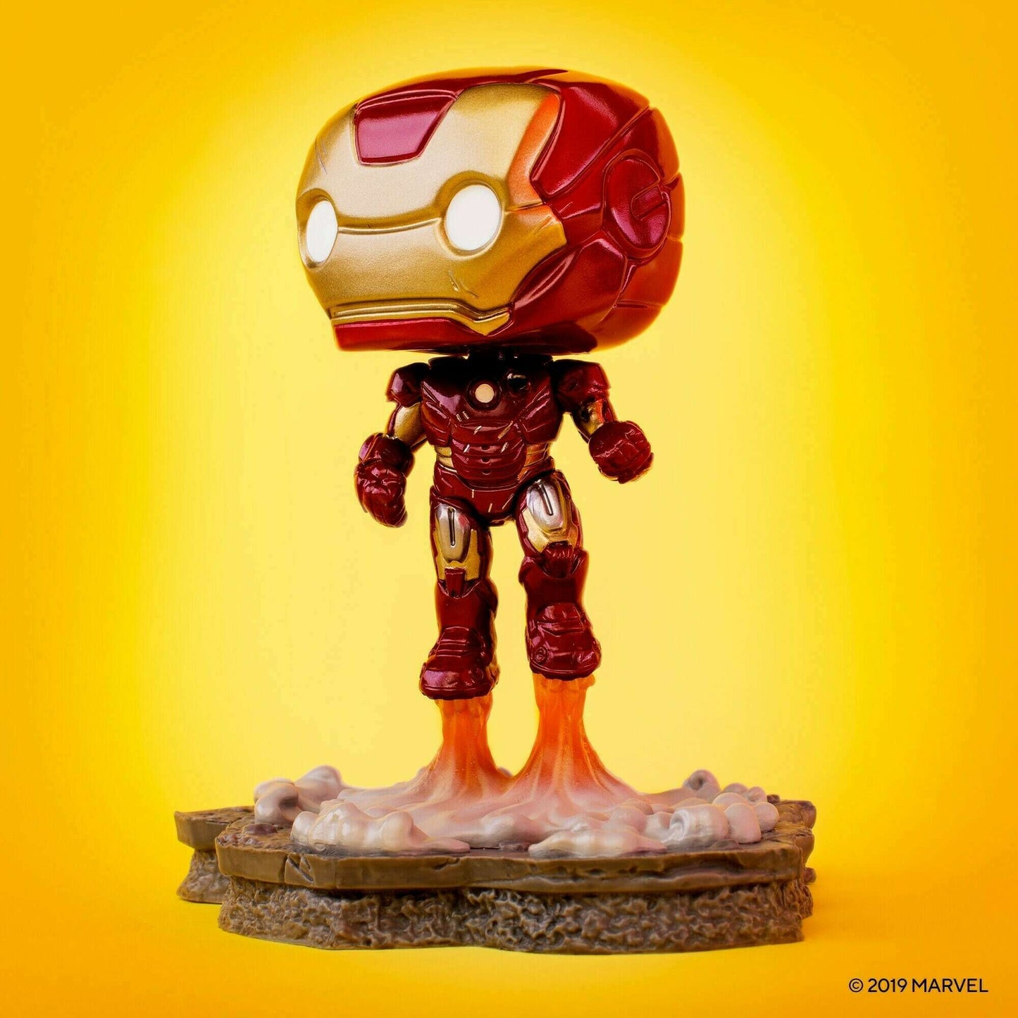 Funko POP! 6" Super Deluxe Marvel Avengers Assemble 584 Iron Man Amazon Exclusive Figure 1 of 6