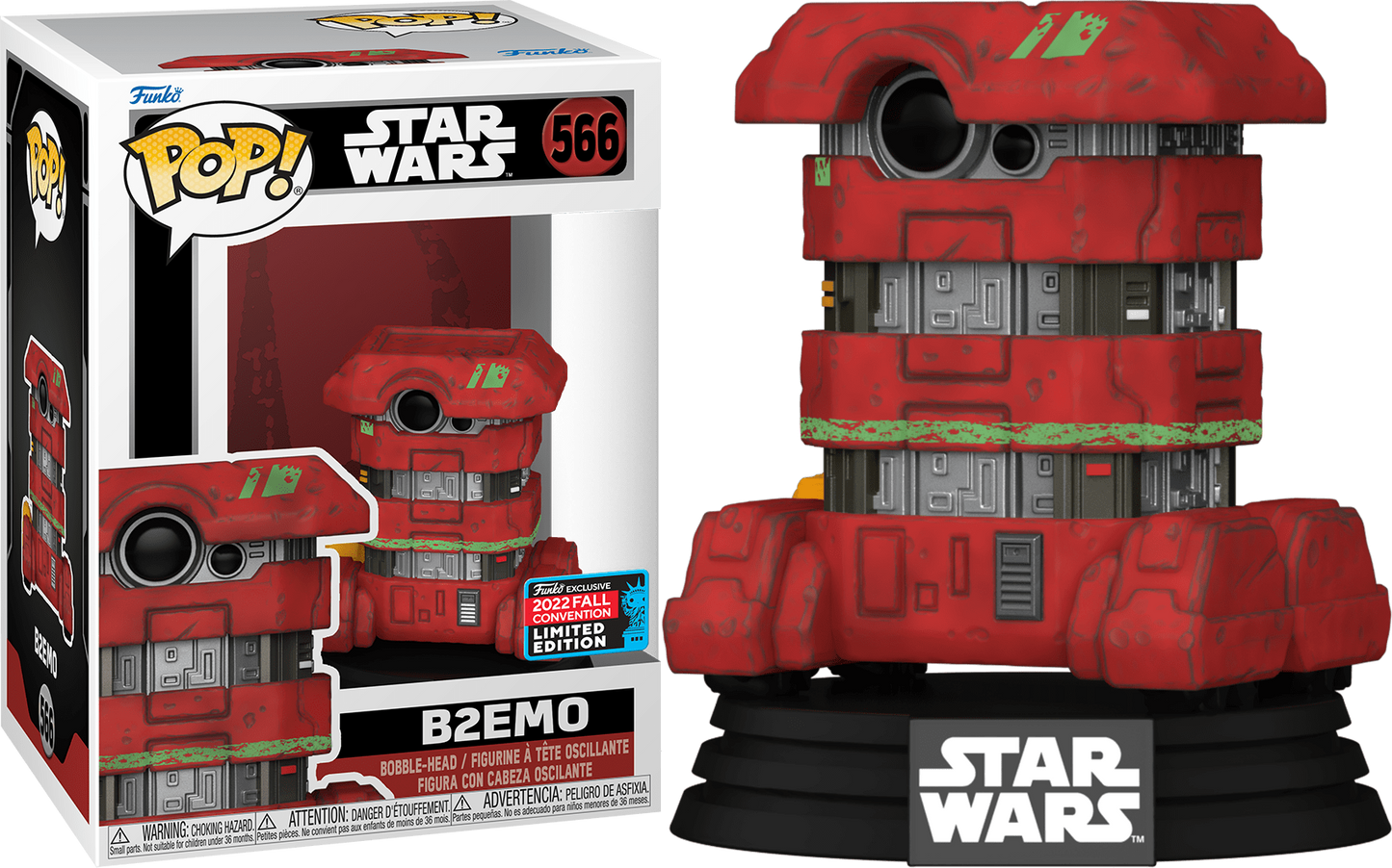 Funko POP! Star Wars Andor 566 B2EMO 2022 Shared Fall Convention Limited Edition
