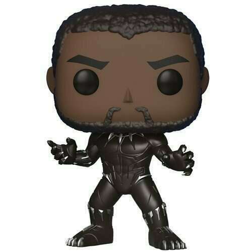 Funko POP! Marvel Movies Black Panther 273 Black Panther Common and CHASE