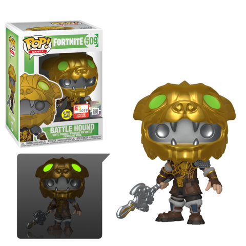 Funko POP! Games Fortnite 509 Battle Hound Glow-in-the-Dark E3 2019 Exclusive