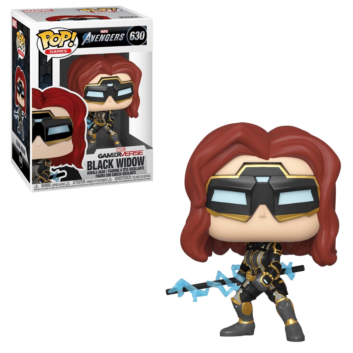 Funko POP! Marvel Gamerverse Avengers 630 Black Widow (Stark Tech Suit)