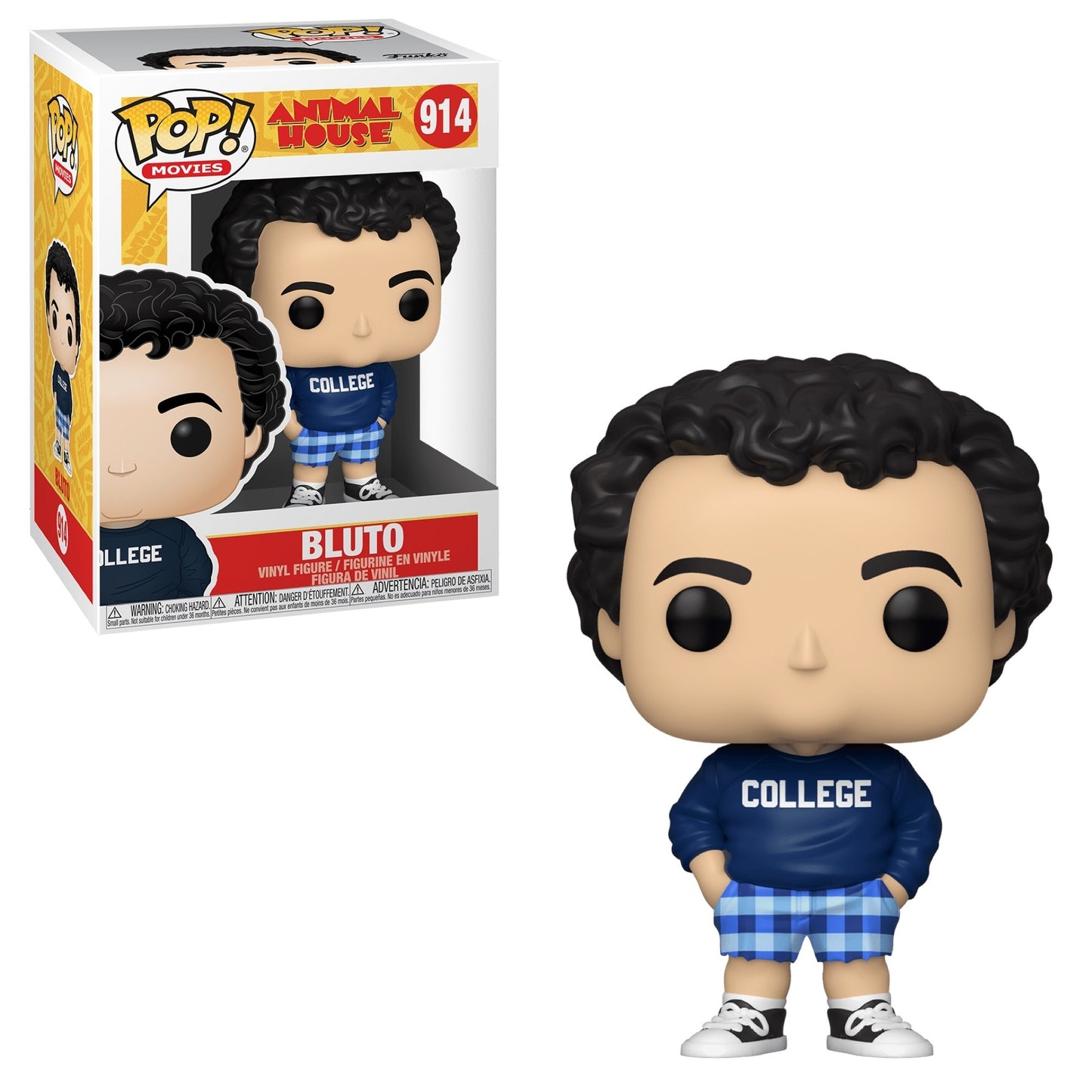 Funko POP! Movies Animal House 914 Bluto in College Sweater