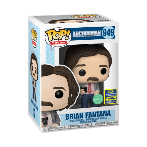 Funko POP! Movies Anchorman: The Legend of Ron Burgundy 949 Brian Fantana (Scented) 2020 Summer Convention Exclusive