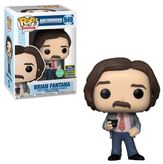 Funko POP! Movies Anchorman: The Legend of Ron Burgundy 949 Brian Fantana (Scented) 2020 Summer Convention Exclusive