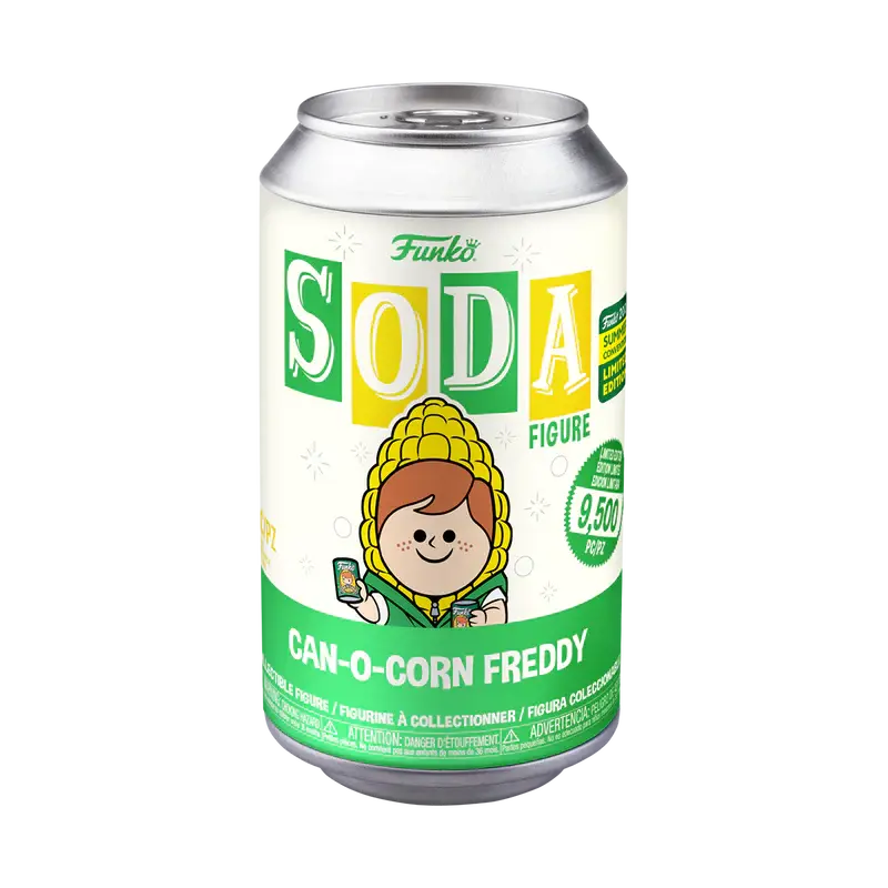 Funko POP! Soda Ad Icons Freddy Funko Can-O-Corn (Sealed) Limited Edition 2024 Summer Convention Exclusive