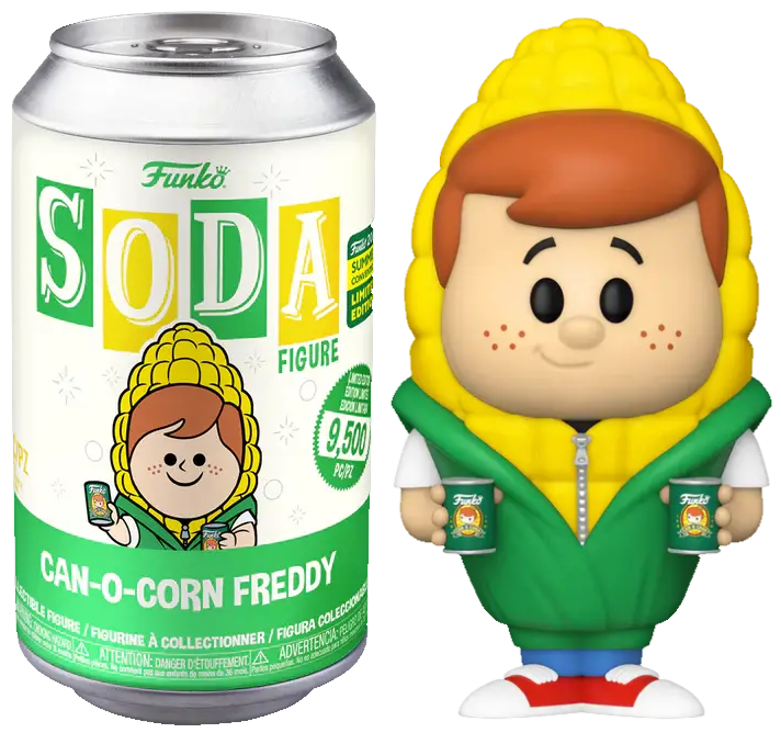 Funko POP! Soda Ad Icons Freddy Funko Can-O-Corn (Sealed) Limited Edition 2024 Summer Convention Exclusive