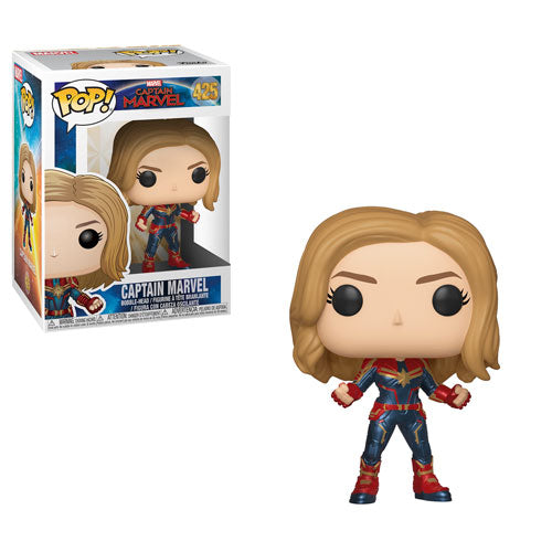 Funko POP! Marvel Movies Captain Marvel 425 Captain Marvel (Unmasked)