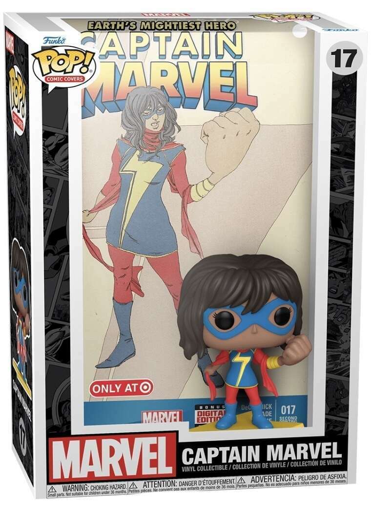 Funko POP! Comic Covers Marvel Captain Marvel 17 Captain Marvel (Ms. Marvel 1st Appearance) Target Exclusive