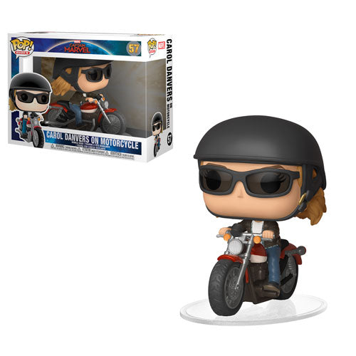 Funko POP! Rides Marvel Captain Marvel 57 Carol Danvers on Motorcycle